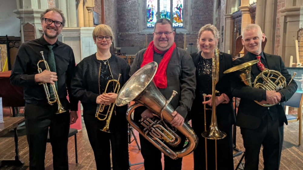Manchester Chamber Brass at St Margaret's, Whalley Range